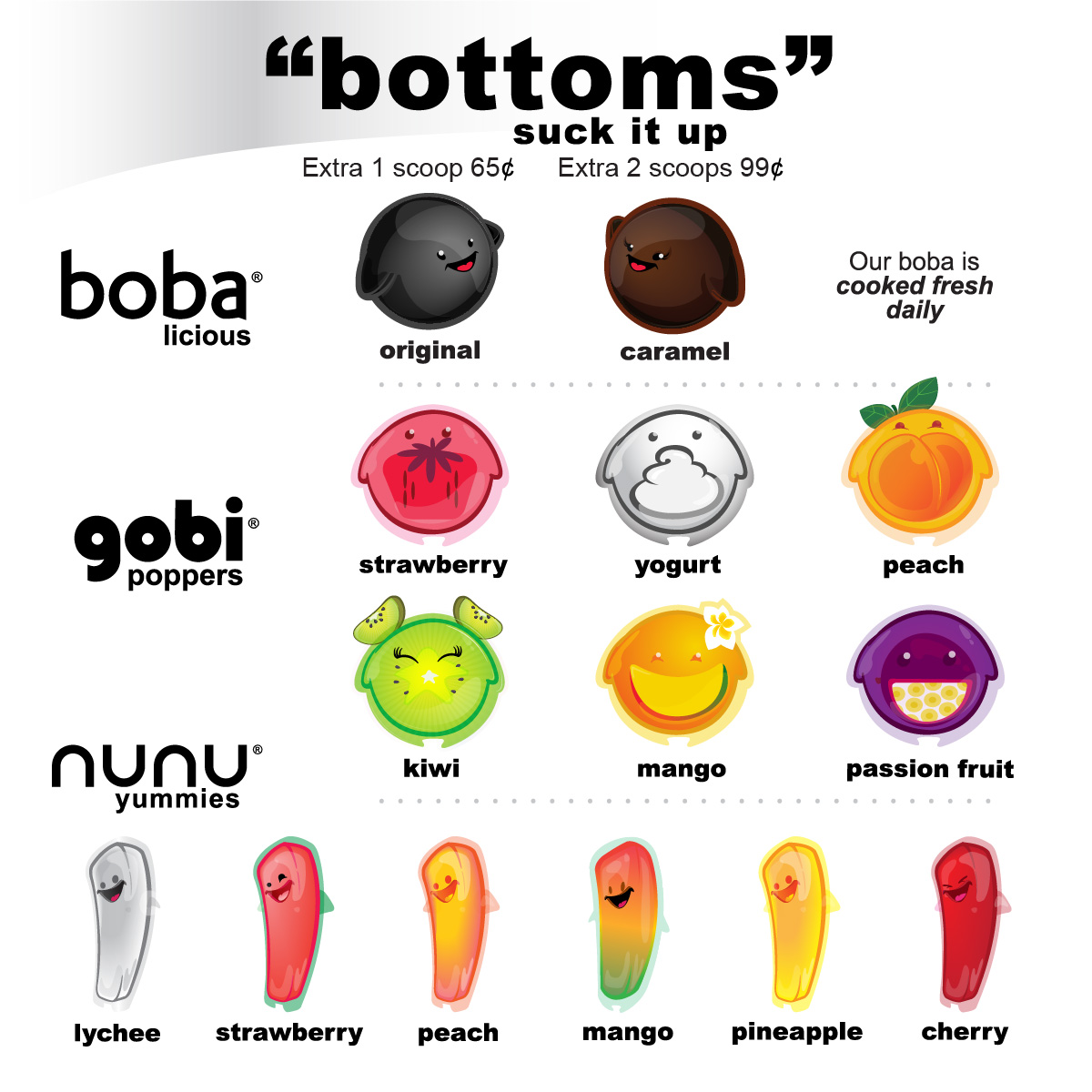 bottoms