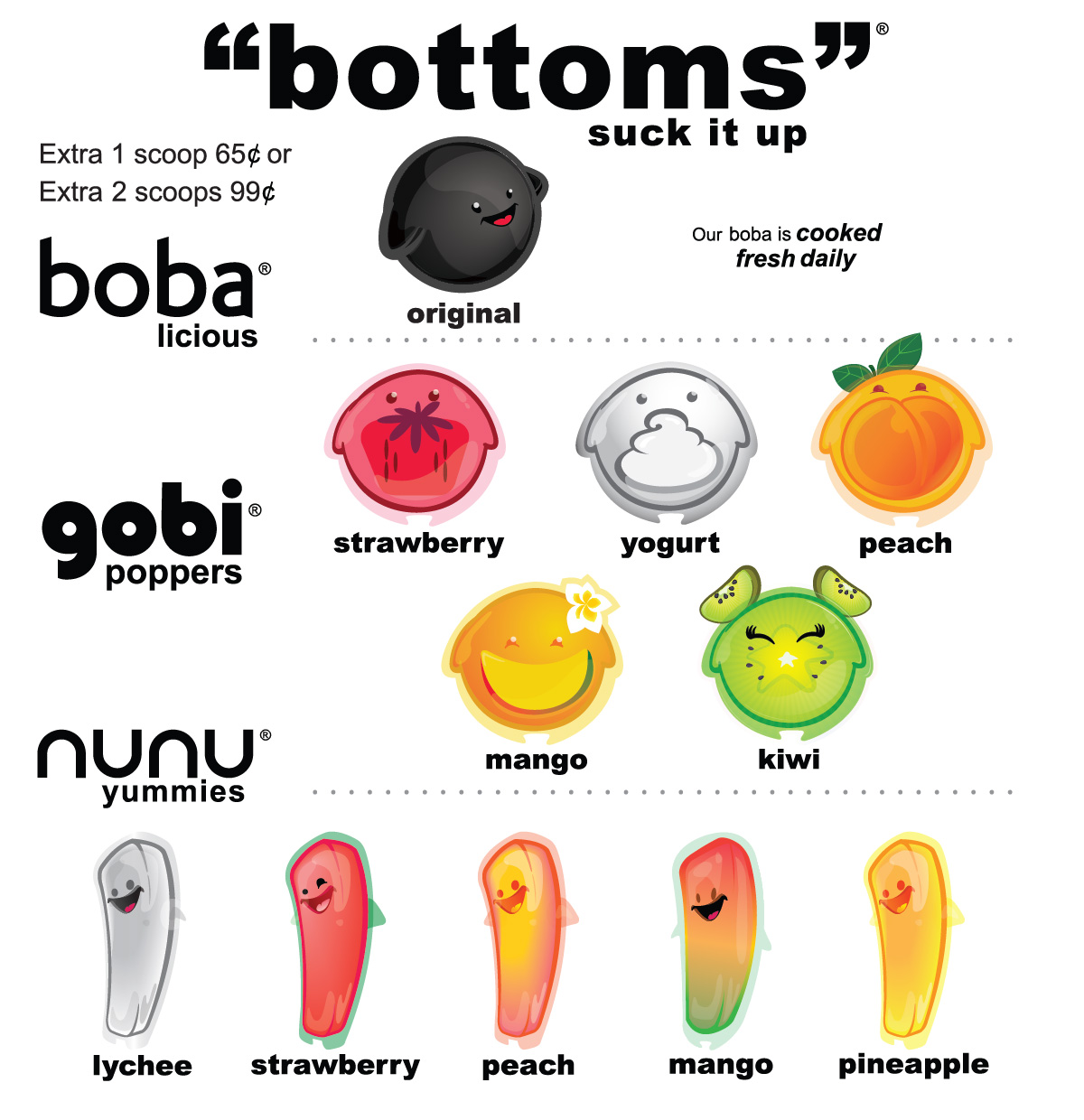 bottoms